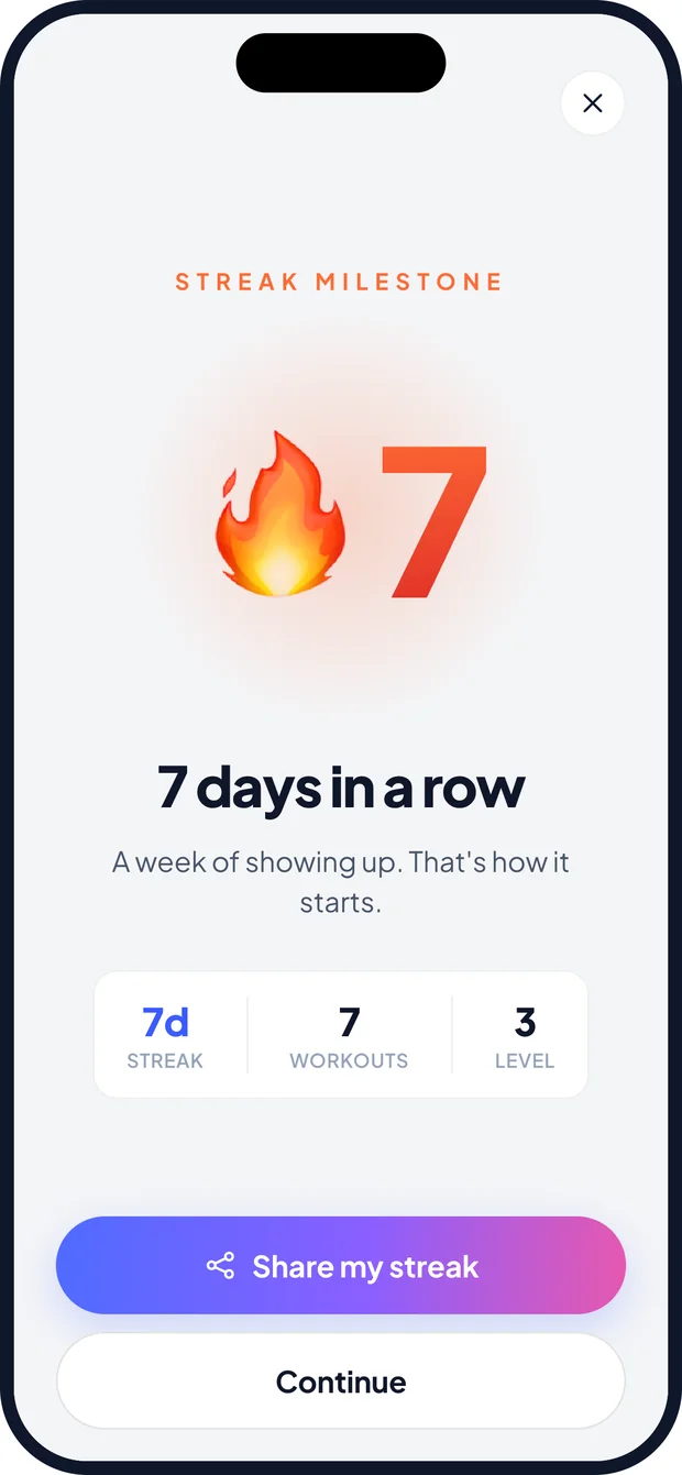 SLED streak milestone